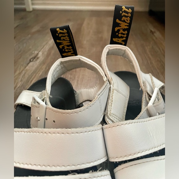 Doc Martens Sandals Blaire Women’s Size 6 Platform White Leather Gladiator - Picture 8 of 16